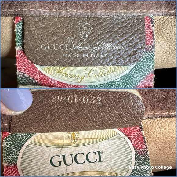 ❤️GUCCI GG PVC Leather Clutch #12 - Picture 5 of 13